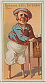 Business is Dull but He Can't Kick, from the Jokes series (N87) for Duke brand cigarettes, W. Duke, Sons & Co. American, Commercial color lithograph