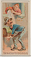 One Good Turn Deserves Another, from the Jokes series (N87) for Duke brand cigarettes, W. Duke, Sons & Co. American, Commercial color lithograph