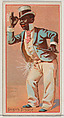 Caricatured figure / Bright's Disease, from the Jokes series (N87) for Duke brand cigarettes, W. Duke, Sons & Co. American, Commercial color lithograph