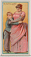 An Awful Waste, from the Jokes series (N87) for Duke brand cigarettes, W. Duke, Sons & Co. American, Commercial color lithograph