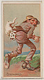 Stronghold, from the Jokes series (N87) for Duke brand cigarettes, W. Duke, Sons & Co. American, Commercial color lithograph