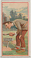 High Lands, from the Jokes series (N87) for Duke brand cigarettes, W. Duke, Sons & Co. American, Commercial color lithograph
