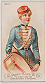 Drum, from the Musical Instruments series (N82) for Duke brand cigarettes, W. Duke, Sons & Co.  American, Commercial color lithograph