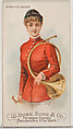 French Horn, from the Musical Instruments series (N82) for Duke brand cigarettes, W. Duke, Sons & Co.  American, Commercial color lithograph