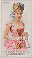 Triangle, from the Musical Instruments series (N82) for Duke brand cigarettes, W. Duke, Sons & Co.  American, Commercial color lithograph
