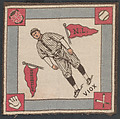 Jim Viox, Pittsburgh, National League from Baseball Players Felt Blanket series (B18), Printed felt