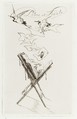 Libre et Fidèle, Félix Bracquemond (French, Paris 1833–1914 Sèvres), Etching on laid paper