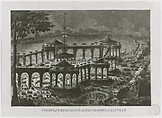 Anniversary of the Fall of the Bastille, Paris, July 1790, Anonymous, French, 18th century French, Aquatint printed in brown