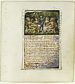 Songs of Innocence: Laughing Song, William Blake (British, London 1757–1827 London), Relief etching printed in orange-brown ink and hand-colored with watercolor and shell gold