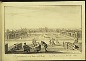 A General Plan and Prospective of Lord Viscount Cobham's Gardens at Stowe, Jacques Rigaud (French, Marseilles 1681–1754 Paris), Pen and ink, brush and wash (fourteen drawings), one etching