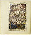 Songs of Innocence: Title Page, William Blake (British, London 1757–1827 London), Relief etching printed in orange-brown ink and hand-colored with watercolor and shell gold