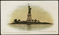 Statue of Liberty, New York Harbor, Detroit Publishing Company  American, Color lithograph