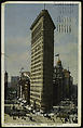 Flatiron Building, New York, Detroit Publishing Company (American), Color lithograph