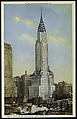 Chrysler Building, New York City, Detroit Publishing Company (American), Color lithograph
