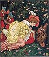 Beauty and the Beast, Walter Crane  British, Illustrations: color wood engraving