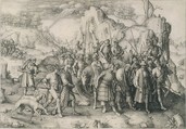 The Conversion of St. Paul, Lucas van Leyden (Netherlandish, Leiden ca. 1494–1533 Leiden), Engraving