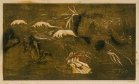 The Universe Is Created, Paul Gauguin (French, Paris 1848–1903 Atuona, Hiva Oa, Marquesas Islands), Woodcut printed in color on wove paper