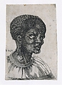 Head of a Man in Three-Quarter Profile, Frans Crabbe van Espleghem (Netherlandish, Mechelen ca. 1480–1553 Mechelen), Engraving