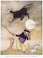 Mother Goose. The Old Nursery Rhymes, Arthur Rackham  British, Illustrations: photomechanical color process prints, lithographs