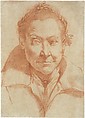Bust-Length Portrait of a Woman (recto); Bust-Length Study of a Girl (verso), Agostino Carracci (Italian, Bologna 1557–1602 Parma), Red chalk, over possible traces of black chalk (recto); red chalk (verso)