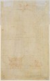 Young Man Standing in Profile Facing Left (recto); Sketch of Two Capitals (verso), Bachiacca (Francesco d&#39;Ubertino Verdi) (Italian, Florence 1494–1557 Florence), Red chalk