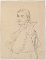 Madame Jean-Auguste-Dominique Ingres, née Madeleine Chapelle, Jean Auguste Dominique Ingres (French, Montauban 1780–1867 Paris), Graphite on off-white wove paper