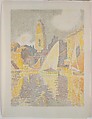 The Port, Saint-Tropez, Paul Signac (French, Paris 1863–1935 Paris), Color lithograph