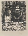 The Menu, Pierre Bonnard  French, Lithograph