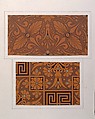 Design drawing, Christopher Dresser (British, Glasgow, Scotland 1834–1904 Mulhouse), Graphite, ink, and gouache (bodycolor)