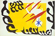 MATISSE JAZZ ポスター ナイフを投げる人 アンリ・マティス 版画集『ジャズ』「ナイフ投げ」アート