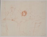 Serving Breakfast (Madame Baron and Mademoiselle Popo), from 