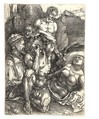 The Desperate Man, Albrecht Dürer (German, Nuremberg 1471–1528 Nuremberg), Etching