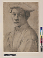 Portrait of Andrea Quaratesi, Michelangelo Buonarroti (Italian, Caprese 1475–1564 Rome), Black chalk