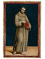Saint Francis of Assisi (Panel from the Predella of the Colonna Altarpiece), Raphael (Raffaello Sanzio or Santi) Italian, Oil on wood (probably poplar)