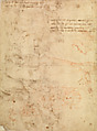 Composition sketch with Saint Lawrence (?) before an Emperor, Michelangelo Buonarroti (Italian, Caprese 1475–1564 Rome), Pen and brown ink, over red chalk