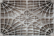Reproduction of the First Prototype of a Discrete Funicular Floor (Rippmann Floor System), Block Research Group, Sand 3D printed, with epoxy and furan resin