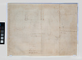 Sketches for the façade of San Lorenzo and elevation of the Julius II tomb, Michelangelo Buonarroti (Italian, Caprese 1475–1564 Rome), Pen and brown ink