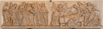 Death of Francesca Pitti Tornabuoni, Andrea del Verrocchio Italian, Marble