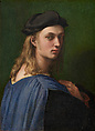 Portrait of Bindo Altoviti, Raphael (Raffaello Sanzio or Santi) Italian, Oil on wood (the original panel, presumed to be of poplar wood, was shaved off and replaced with masonite, then cradled)