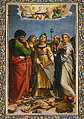 The Ecstasy of Saint Cecilia with Saints Paul, John the Evangelist, Augustine, and Mary Magdalene, Raphael (Raffaello Sanzio or Santi) Italian, Oil on canvas, transferred from wood