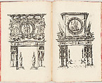 Second livre d'architecture, Jacques Androuet Du Cerceau (French, Paris 1510/12–1585 Annecy), Etchings