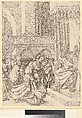 Esther before Ahasuerus, Frans Crabbe van Espleghem (Netherlandish, Mechelen ca. 1480–1553 Mechelen), Etching