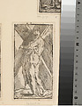 Saint Andrew, Master F. P. (Italian, active 16th century), Etching