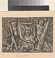 Angels with the Sudarium, Daniel Hopfer (German, Kaufbeuren 1471–1536 Augsburg), Etching with tone