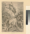 Resurrection, Battista Franco (Italian, Venice ca. 1510–1561 Venice), Etching