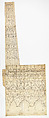Design for the Town Hall of Vienna, Lorenz Spenning, Pen and black ink, over blind ruling with stylus, guided by compass and straightedge, on parchment