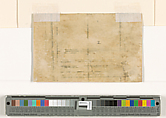 Four Fragments with Sketches of David and Goliath (recto); Fragmentary Architectural Designs (verso), Michelangelo Buonarroti (Italian, Caprese 1475–1564 Rome), Black chalk