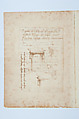 Cod. Vat. Lat. 3211, fols. 57-58: Drawings of window designs., Michelangelo Buonarroti (Italian, Caprese 1475–1564 Rome), Pen and brown ink on paper