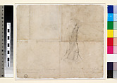 David and Goliath, Michelangelo Buonarroti (Italian, Caprese 1475–1564 Rome), Black chalk
