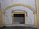 Small wood model of the vault of Chapel of the King of France, Formerly included in the Model by Antonio da Sangallo, the Younger (Italian, Florence 1484–1546 Terni), Limewood, ribs in spruce wood